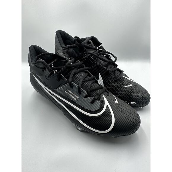 Sz 12 Nike Football Cleats Vapor Edge Elite 360 2 TP P Black White FD5713-006